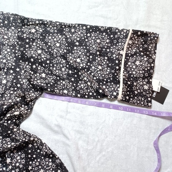 DKNY Star-Print Tie-Waist Robe sz small - Picture 4 of 12